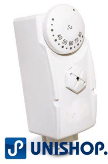Termostat trubkový příložný AT110; 20-90°C