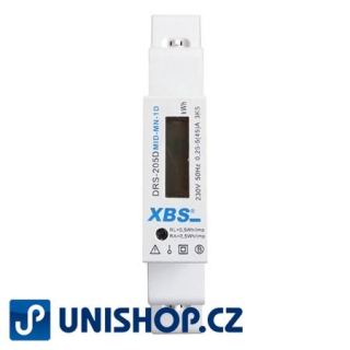 Elektroměr 1F na DIN lištu s MID certifikátem