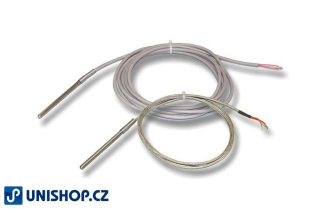 Teplotní čidlo PT 100 BSa silikon 3m do jímky