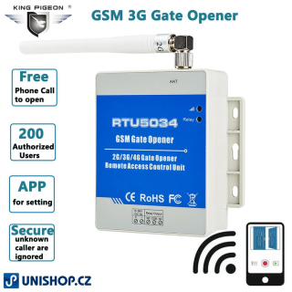 GSM dálkové ovládání RTU5034