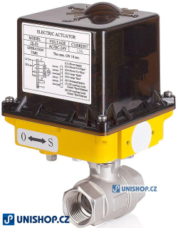 JS_01 servo-ventil s kul. ventilem G 3/4", 230V