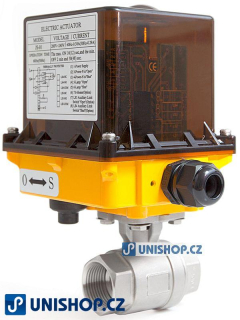 JS_01 servo-ventil s kul. ventilem G 5/4", 24V