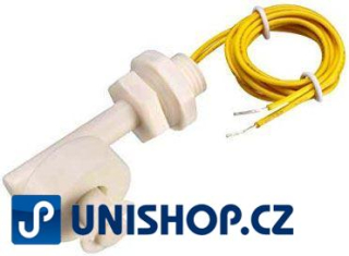 Čidlo - sonda zaplavení  - záplavový senzorSnímač hladiny kapaliny P45 - dvoustavový plovákový spínač