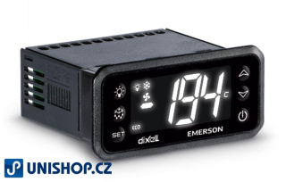 Panelový termostat Dixell XR20CH 5W0C1 s bílým displejem a 20A relé