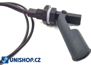 Čidlo - sonda hladiny - hladinový senzor; Snímač hladiny kapaliny P45 - dvoustavový plovákový spínač