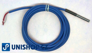 Teplotní čidlo PT 100 BSa silikon 3m do jímky