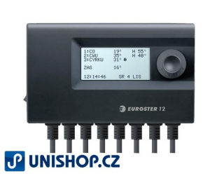 Euroster 12 regulátor pro 3 samostatné okruhy