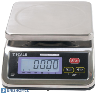 Váha vodotěsná stolní do 6kg, TSCALE S29B