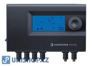 Termostat Euroster 11WB pro kotle na tuhá paliva