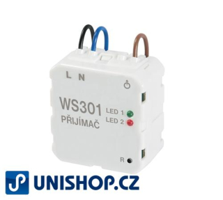 WS301 -  Přijímač do instal.krabice ČASOVAČ