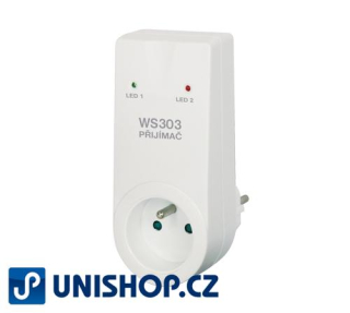 WS303 -  Přijímač do zásuvky