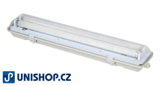 2x18 W zářivkové svítidlo IP 65 prachotěsné