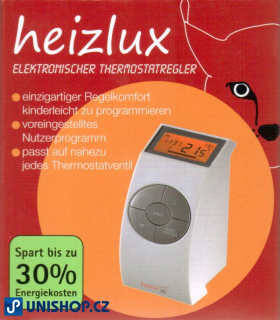 PH55 - Digitální radiátorová programovatelná hlavice HEIZLUX