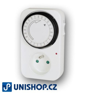 Spínací zásuvka (časový spínač) MH24/24hod/spínaná nula