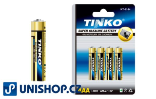 Baterie TINKO AAA(R03) alkalická