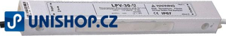 Elektronický transformátor 12V/30W LPV30-12 pro LED osvětlení