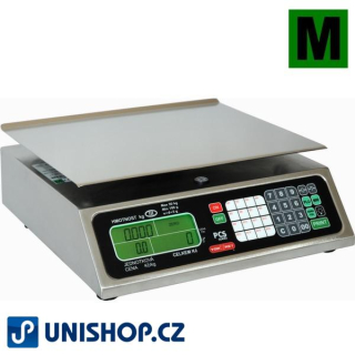 Váha obchodní pultová do 20kg, PCS-20 (RS1-20)