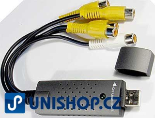 Konvertor 4x video+1x zvuk/USB 2.0 SK-1402