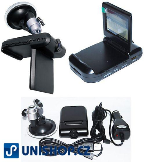 Minikamera do auta JDR-528HD se záznamem AVI/JPEG + zvuk