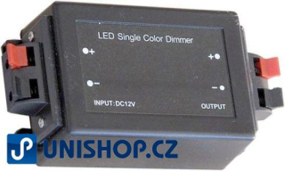 Ovladač 12V/8A pro LED pásky, 1kanálový, D.O. 433MHz
