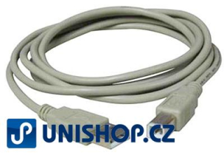 USB kabel typu AB, délka 2m