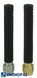 GSM malá přímá anténa černá