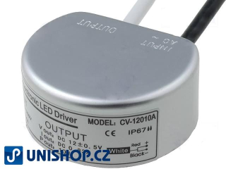 Elektronický transformátor pro LED osvětlení - 12V/10W ZLV-10-12 pro LED (4040)