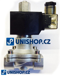 MP-W350-35SVK, NO, 230V AC,G 1 1/4  " - nerezový -  Elektromagnetický ventil